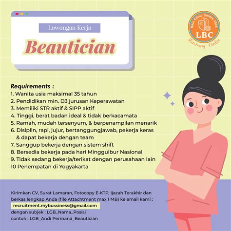 Lowongan Kerja Beautician Customer Service Sales Executive Di