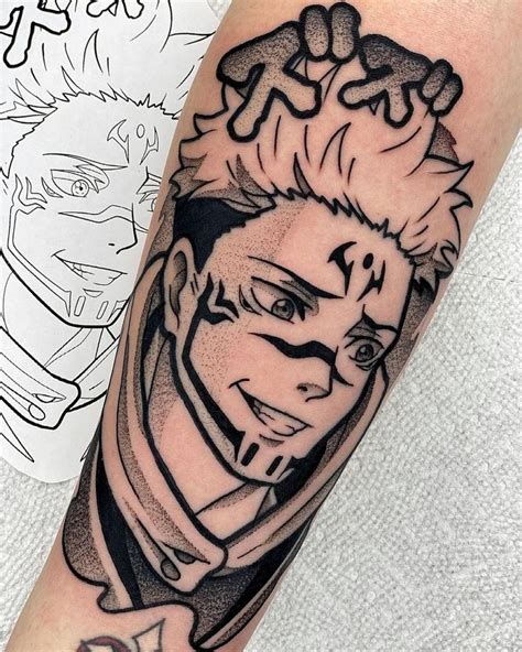 𝕶𝖔𝖉𝖎 𝕰𝖑𝖑𝖎𝖘 on Instagram Sukuna Tatuagens impressionantes