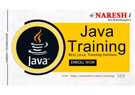 Ppt Java Training Nareshit Powerpoint Presentation Free Download