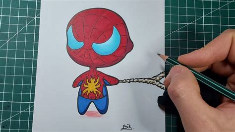 Chibi The Creator How To Draw Spiderman Easy Drawings