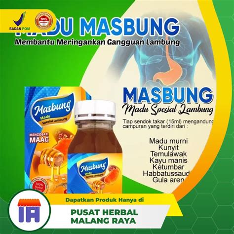 Honey MASBUNG The Most Powerful Gastric Medicine For Stomach Ulcers