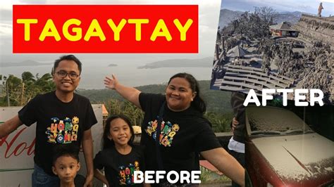 TAGAYTAY BONDING BAGO PUMUTOK ANG BULKANG TAAL YouTube