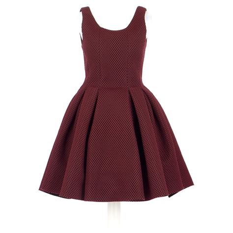 Maje Robe Dark Red Polyester Ref Joli Closet