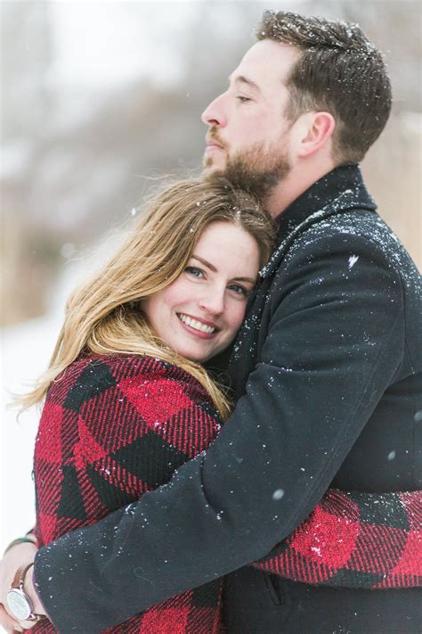 Scarborough Bluffs Winter Engagement