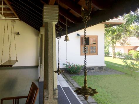 Column Detail Tropical Verandah Chennai By Benny Kuriakose