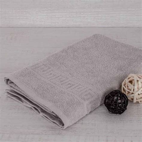 Купить махровое полотенце Ашхабад серого цвета
