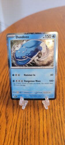 Pokémon TCG Dondozo SV Black Star Promos SVP012 Holo Promo eBay