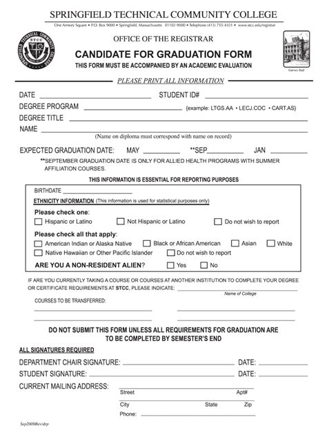 Certificate Of Candidacy For Graduation 2009 2025 Form Fill Out And