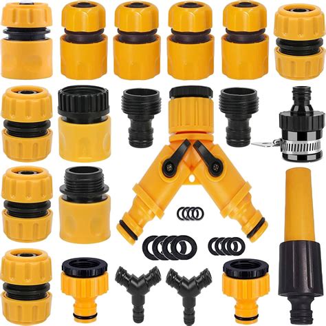 Garden Hose Connector Kit 20 Pack Nozzle Hose Repair Connector Hose