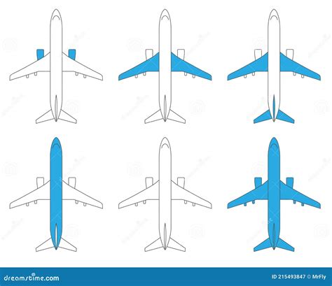 Airplane Parts And Functions, Vector Illustration Labeled Diagram ...