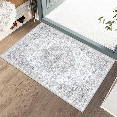 Amazon Lahome Boho Entryway Rugs Indoor 2x3 Non Slip Entry Rugs