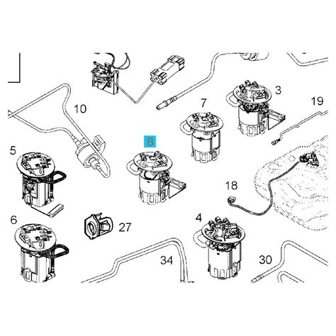 Pompa Paliwa Zatapialna Do Zbiornika Bez Nadajnika Gm Opel