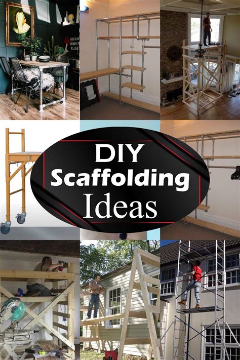 15 DIY Scaffolding Ideas - How To Build Temporary Scaffolding - DIYnCrafty