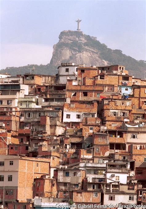 Rio De Janeiro Favela Christ The Redeemer Brazil Photos Favela Rio