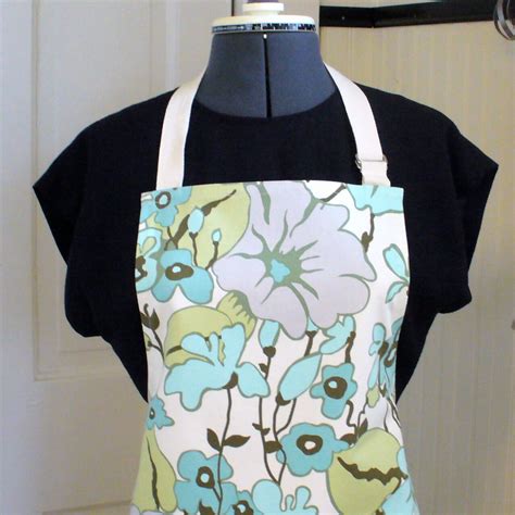 Amy Butler Fabric Womens Apron Full Apron Chefs Apron