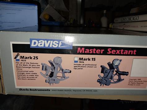 Davis Instruments Mark 25 Sextant Navigation Tool Beam Converger In