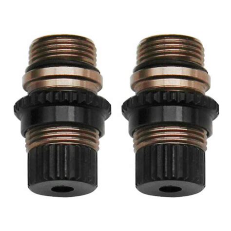 Hot Racing Front Aluminum Threaded Shock Body Set Losi Micro B