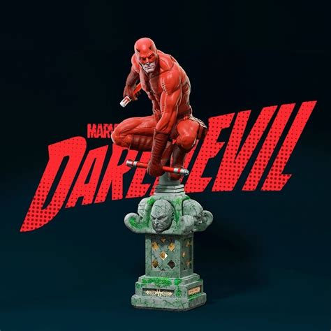 Daredevil 3d Model 3d Printable Cgtrader