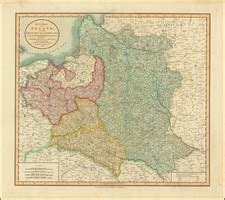 A New Map Of Poland And The Grand Duchy Of Lithuania Shewing Their