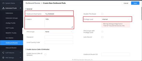 How To Configure SIP Trunk Between FCM5600 With Grandstream UCM6xxx