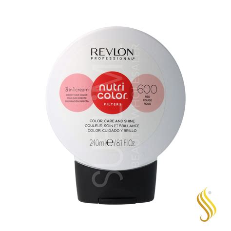 Revlon Nutri Color Filters 600 Vermelho 240 Ml