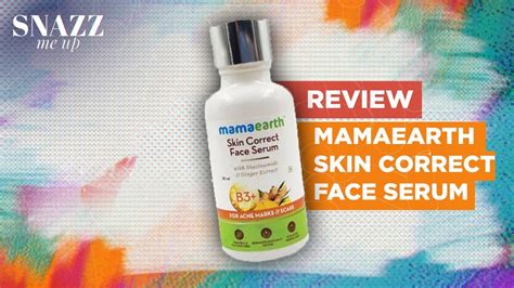 Mamaearth Skin Correct Face Serum Review For All Skin Types Snazz