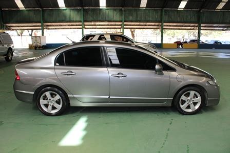 Vix Leilões HONDA CIVIC LXS 1 8 140CV FLEX 5P COR CINZA ANO