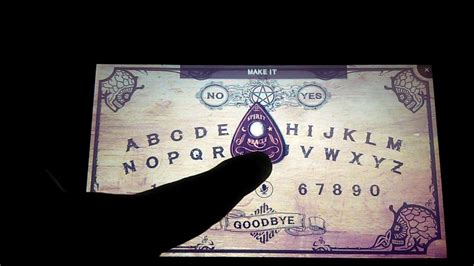 Playing The Ouija Board App It Works Youtube