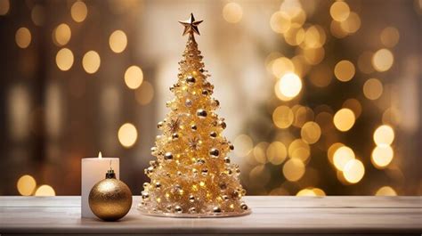 Premium Ai Image A Beautifully Decorated Christmas Tree Adorned With