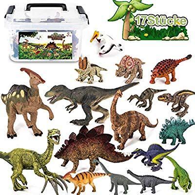 Tagitary 17 Stücke Dinosaurier Spielzeug Set Realistische Dinosaurier