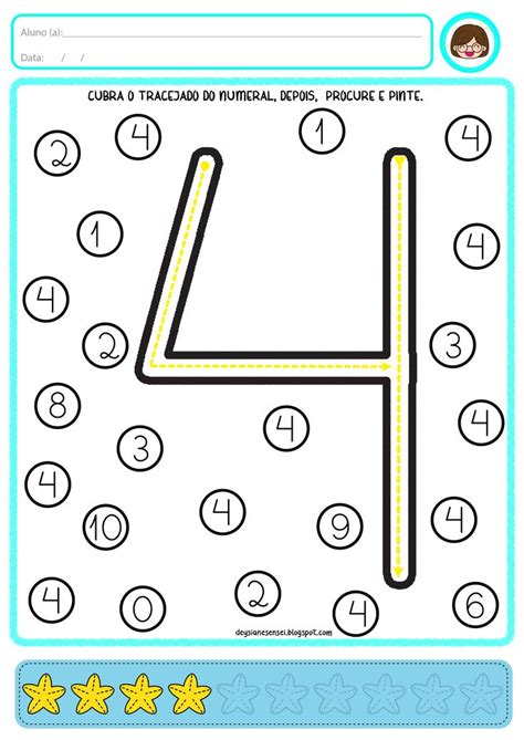 Deysianesensei Atividades Para Baixar Atividade De Numerais