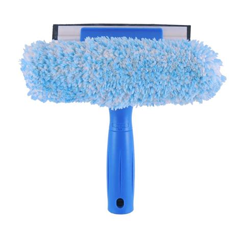 Unger 6 In Mini Combi Squeegee And Scrubber 965640 The Home Depot