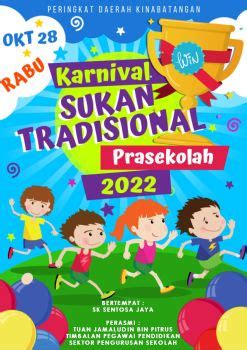 Buku Program Karnival Sukan Tradisional Prasekolah Ppdk