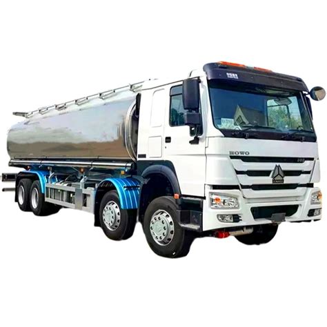 8x4 Sinotruk Howo 30000 Liters Aluminum Alloy Fuel Tanker For Sale