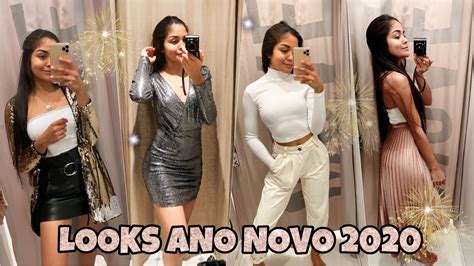 PROVANDO LOOKS PARA O ANO NOVO 2020 Inspirações pra você arrasar na