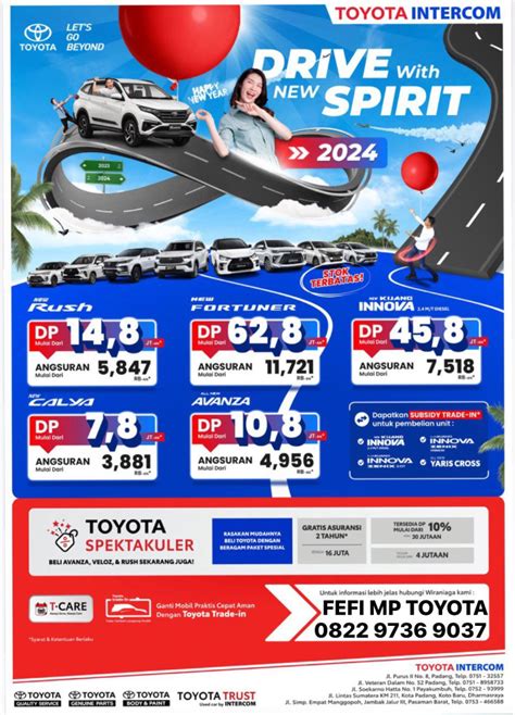 Promo Toyota Solok Drive With New Spirit Mobil Pedia