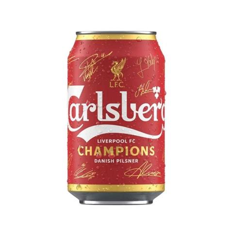 Limited Edition Carlsberg Liverpool Champions Beer Food Drinks