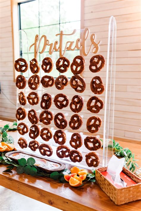 Pretzel Wall Tasty Stations By Stacy