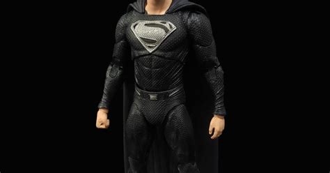 Black Plastic Life Mcfarlane Justice League Snyder Cut Superman