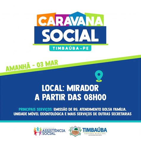 Blog Do Djalma Lopes Prefeitura De Timba Ba Pe Realiza Caravana