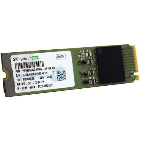 SK HYNIX BC501 SSD M 2 2280 NVME PCIe 256GB DISCO STATO SOLIDO