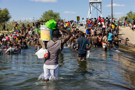 Thousands of Haitian migrants arrive at Texas border city Del Rio’s ...