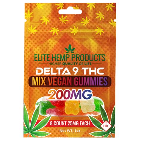 Delta 9 Thc Mix Vegan Gummies 200mg Hemp777 Store