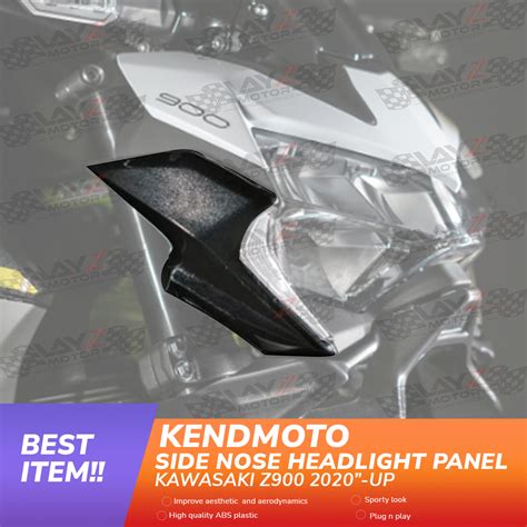 KENDMOTO CARBON SIDE NOSE HEADLIGHT PANEL Z900 Layz Motor