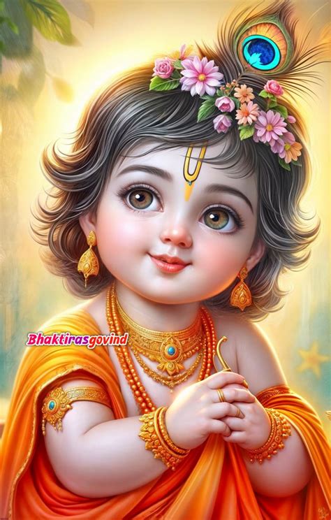 krishna in 2024 | Krishna, Bal krishna photo, Cute krishna