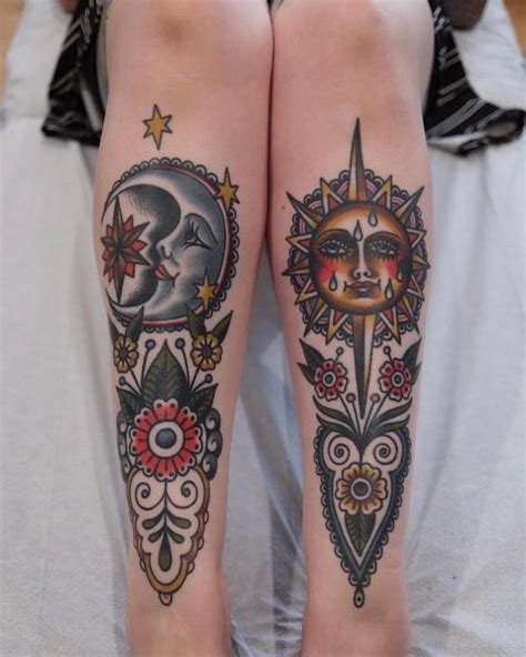 Stunning Sun And Moon Tattoo Ideas To Inspire Your Next Ink Yin Yang