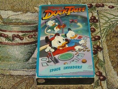 Disney S Duck Tales Space Invaders Vhs Video Scrooge Mcduck Huey Dewey