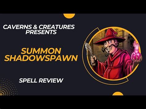 Summon Shadowspawn 5e: Out of the Shadows - YouTube