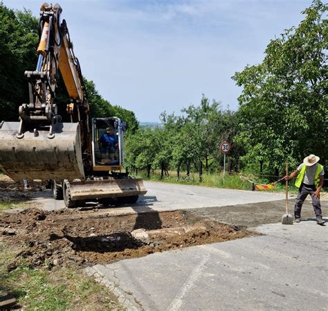 Ziua de Cluj Reparații pe un nou drum județean din Cluj Se va turna