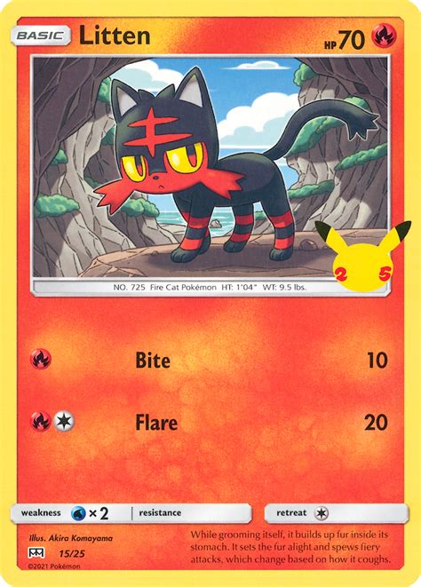 Litten · Mcdonalds Collection 2021 Mcd21 15 ‹ Pkmncards